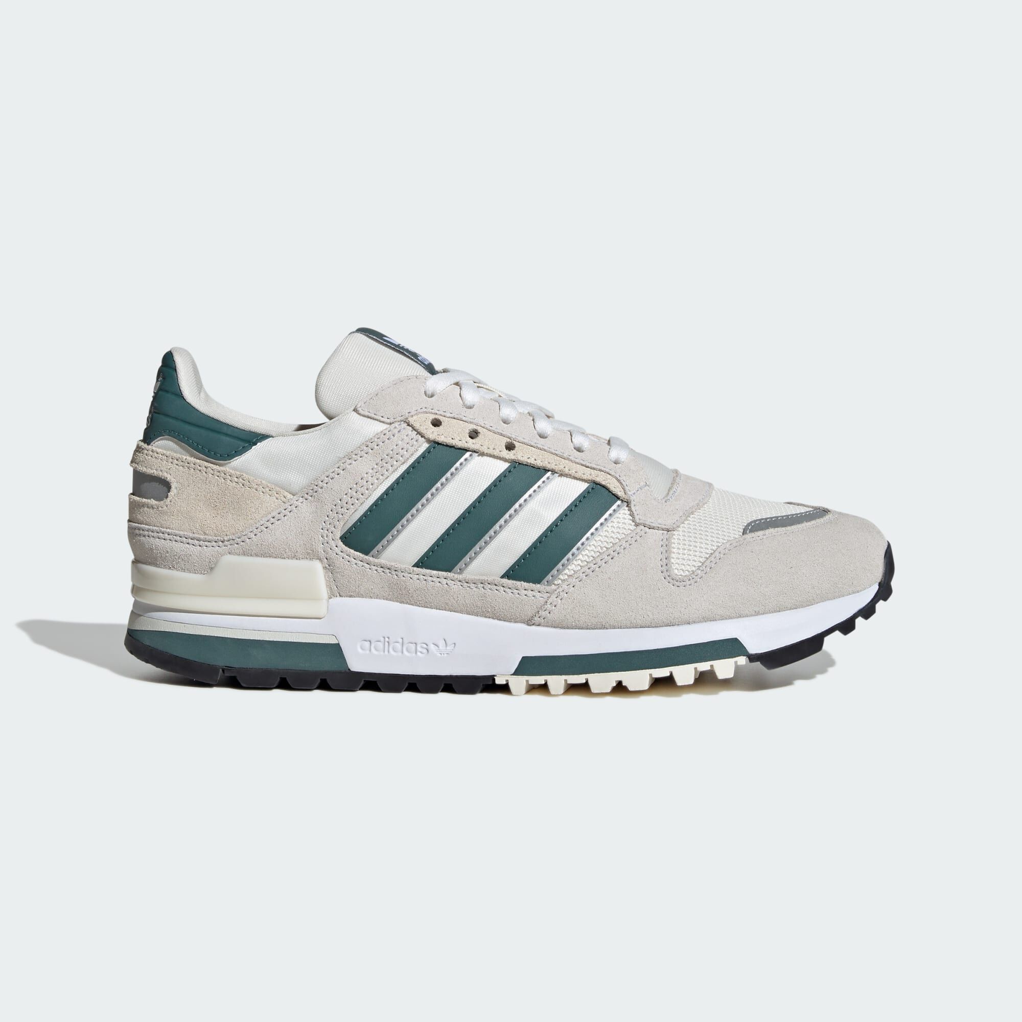nu ADIDAS ORIGINALS ZX 600 Shoes Crystal White / Preloved Teal