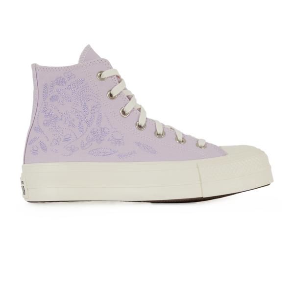 Purple chuck top taylors womens