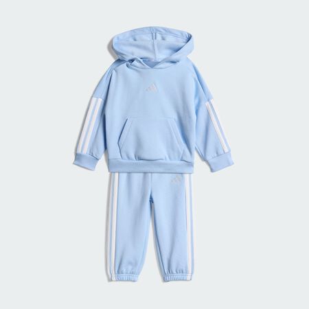 ADIDAS SPORTSWEAR Essentials Joggers Set Kids Glow Blue / White TODDLERS