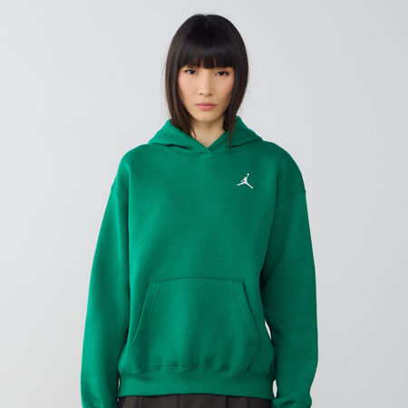 JORDAN HOODIE OVERSIZE BROOKLYN GREEN/WHITE WOMEN