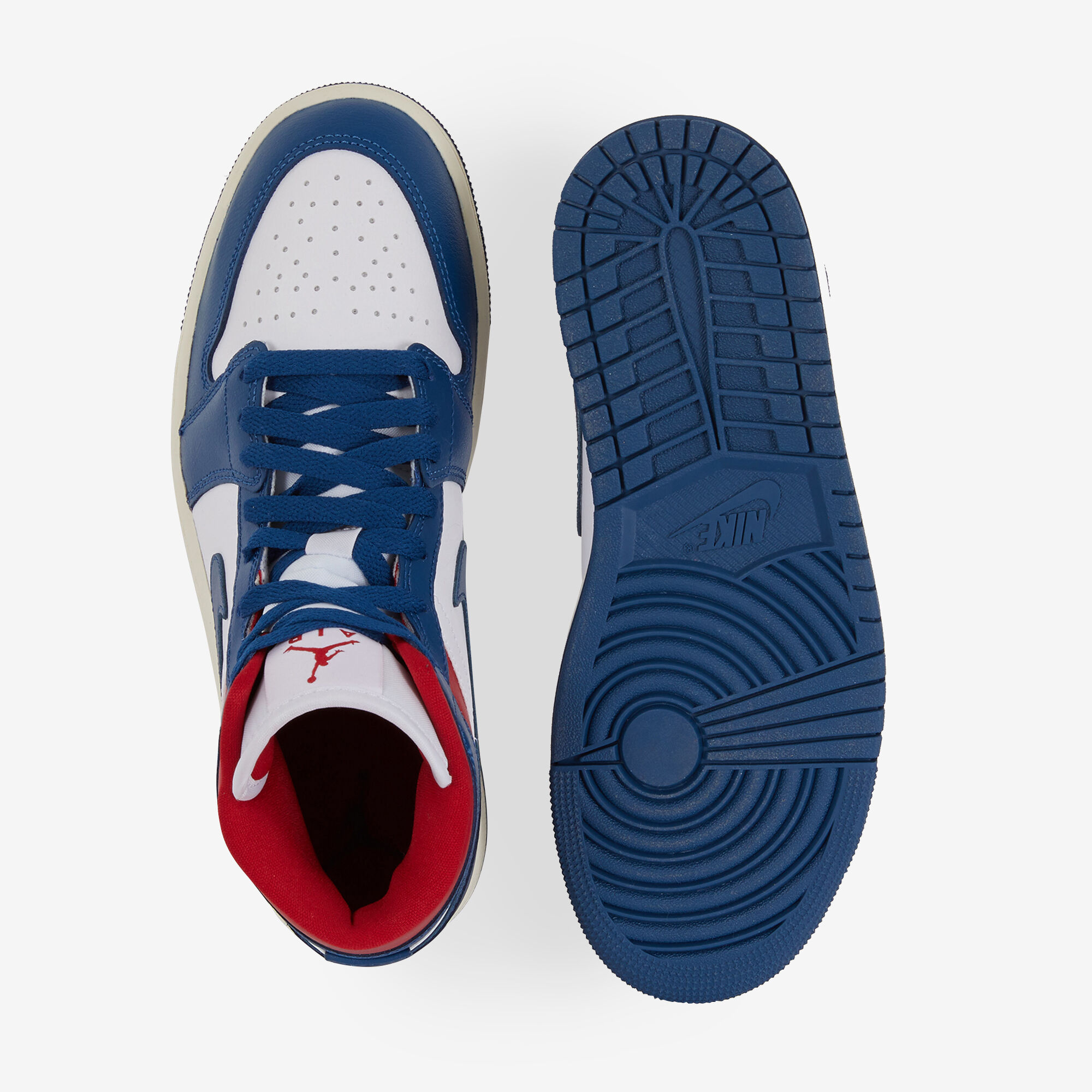 Jordan 1 shop bleu blanc rouge