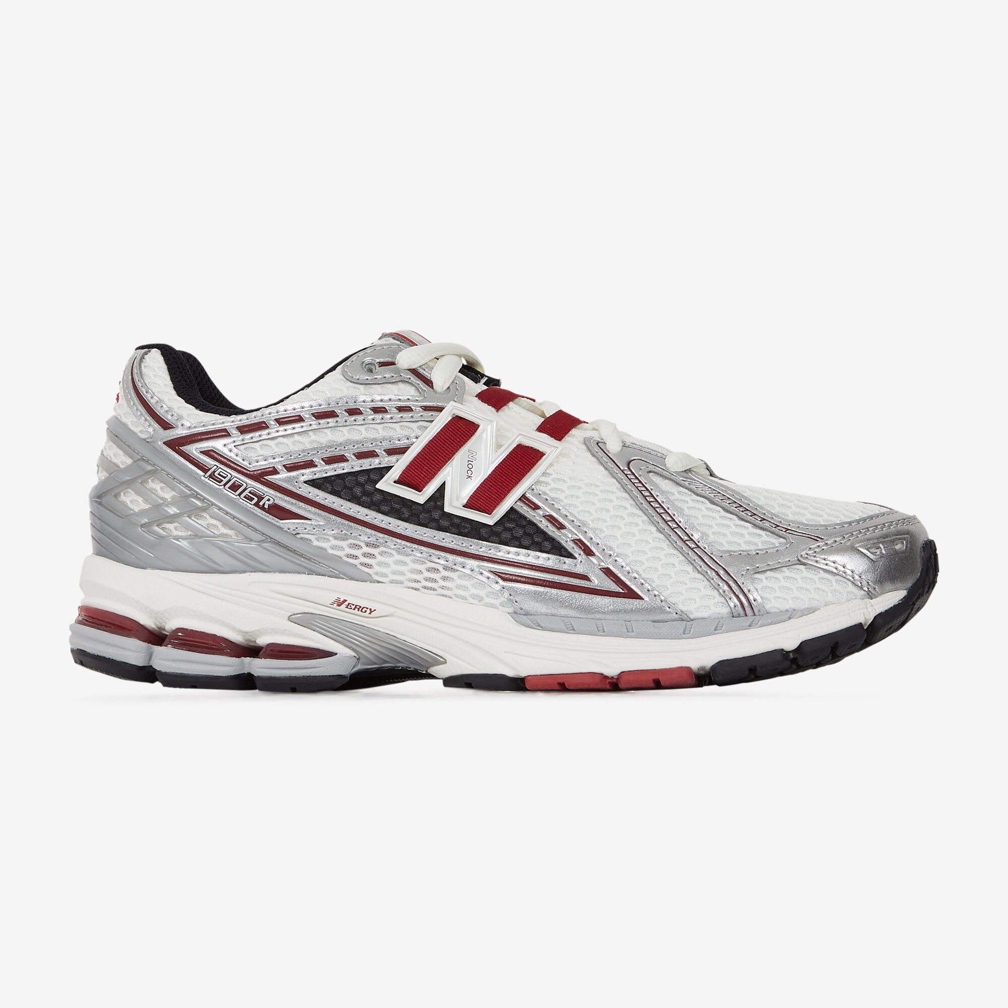 NEW BALANCE 1906 WHITE BURGUNDY SNEAKERS MEN Courir