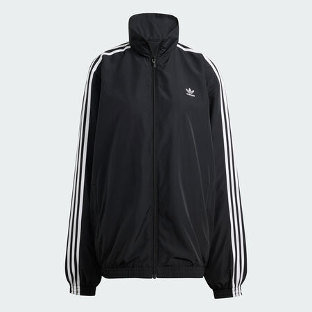 ADIDAS ORIGINALS Adilenium Season 3 Oversized Track Top Black WOMEN
