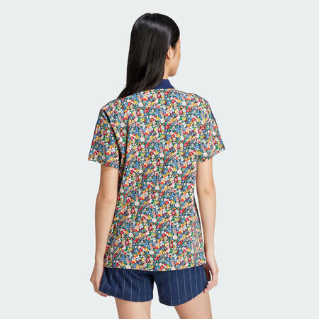 ADIDAS ORIGINALS adidas Originals x Liberty London Football Jersey Multicolor / Night Indigo WOMEN