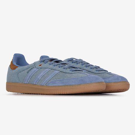 ADIDAS ORIGINALS samba SAMBA OG DENIM BLUE/BROWN MEN