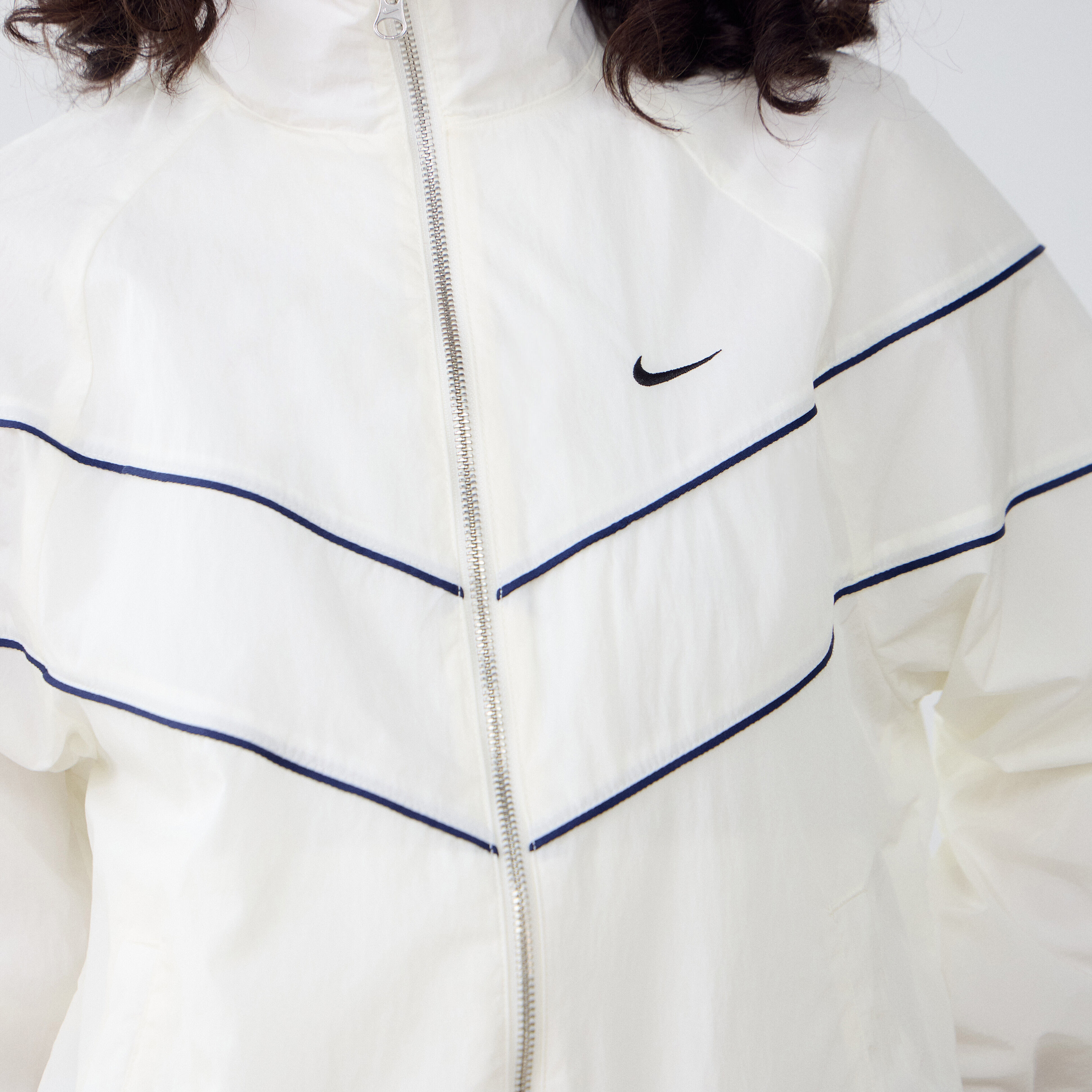 Jacket Tracksuit Fz Ecru - vue 4