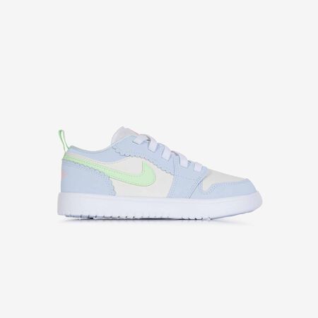 JORDAN air jordan 1 AIR JORDAN 1 LOW LOVE IS IN THE AIR BLANC/BLEU CADET