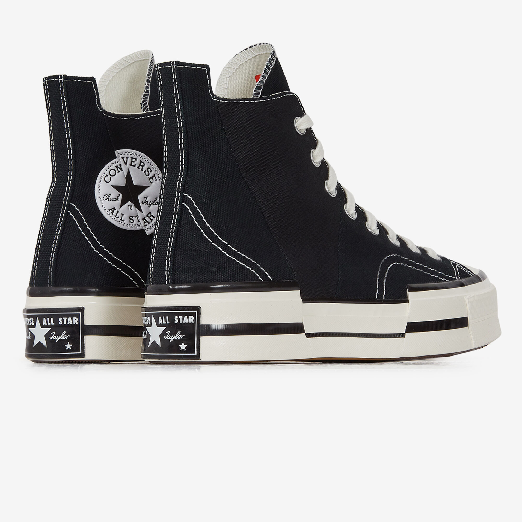 Chuck 70 Plus  Noir/blanc