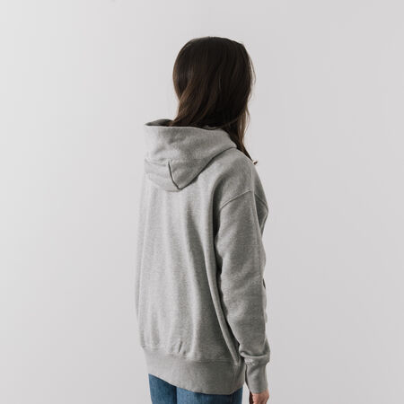 NIKE JACKET HOODIE FZ PHOENIX GRIS FEMME