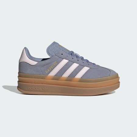 Chaussure Gazelle Bold Enfants : Silver Violet / Almost Pink / Gum