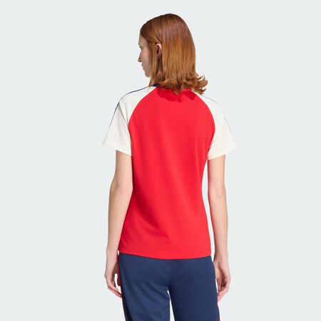 ADIDAS PERFORMANCE T-shirt Arsenal FC OG Better Scarlet / Off White FEMME