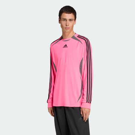 ADIDAS ORIGINALS T-shirt manches longues Teamgeist Adicolor Lucid Pink / Black HOMME