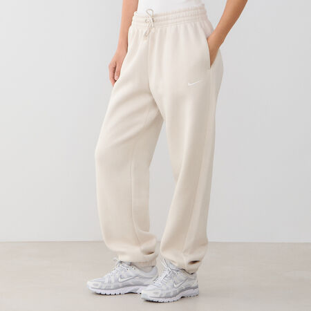 NIKE PANT JOGGER PHOENIX OS BEIGE/WHITE WOMEN