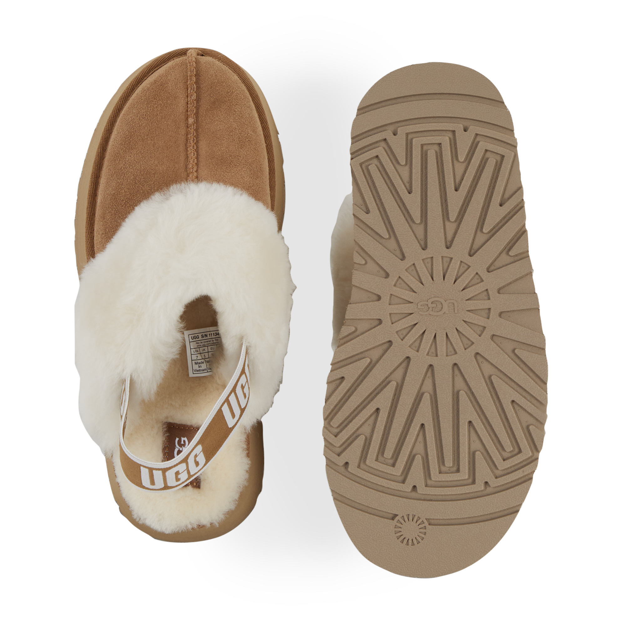Chaussons enfant UGG K FUNKETTE Junior 32 12 - vue 3
