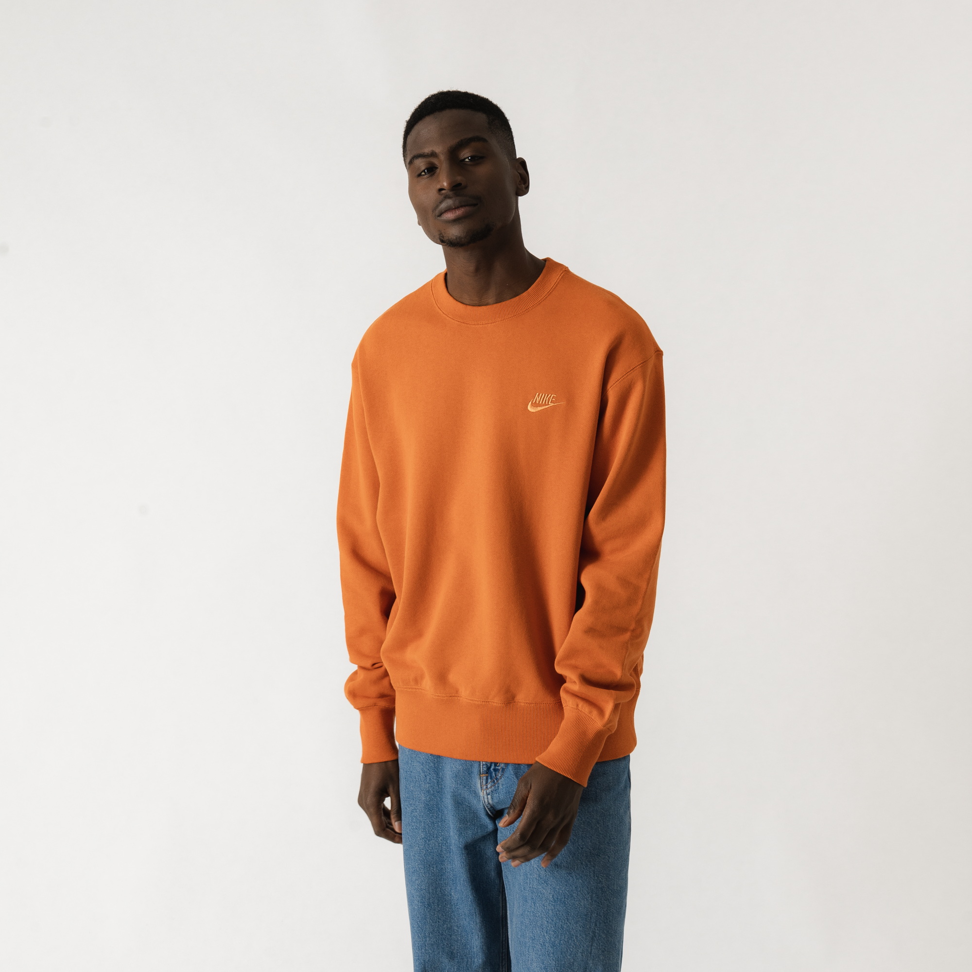 nike orange sweat