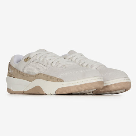 JORDAN FLIGHT COURT FUR BEIGE/MARRON FEMME