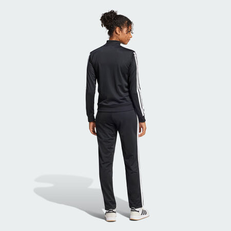 ADIDAS SPORTSWEAR Essentials 3-Stripes Track Suit Black WOMEN