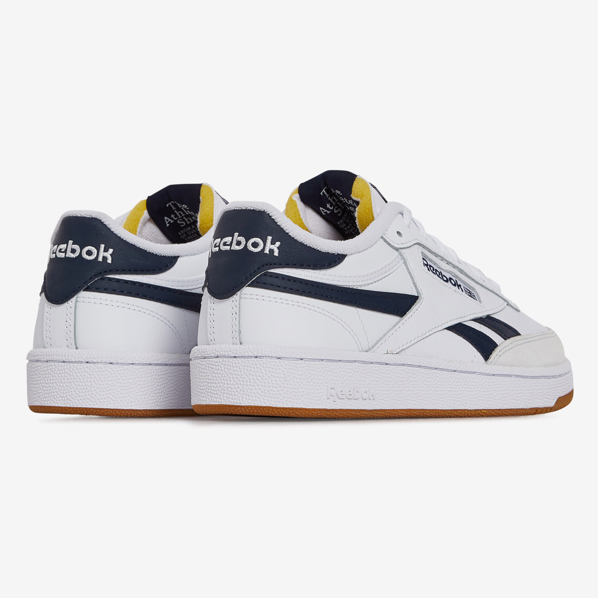 REEBOK CLUB C REVENGE WHITE NAVY BLUE SNEAKERS MEN Courir