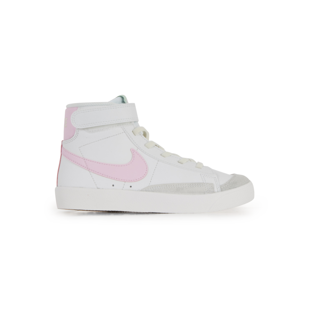 NIKE BLAZER MID 77 CF BLANC ROSE SNEAKERS ENFANT SCRATCH Courir
