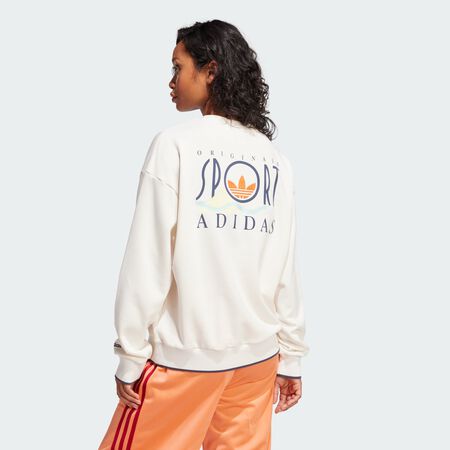 ADIDAS ORIGINALS Sweat-shirt graphique adidas Sports Cloud White FEMME