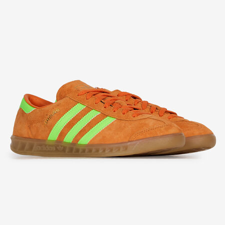 ADIDAS ORIGINALS HAMBURG ORANGE/VERT FEMME