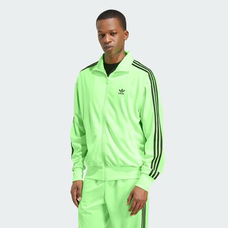 JACKET FZ TRACKTOP FIREBIRD : VERT/NOIR