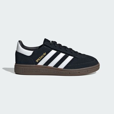 Chaussure lacets élastiques Comfort Closure Handball Spezial Enfants : Core Black / Cloud White / Gum