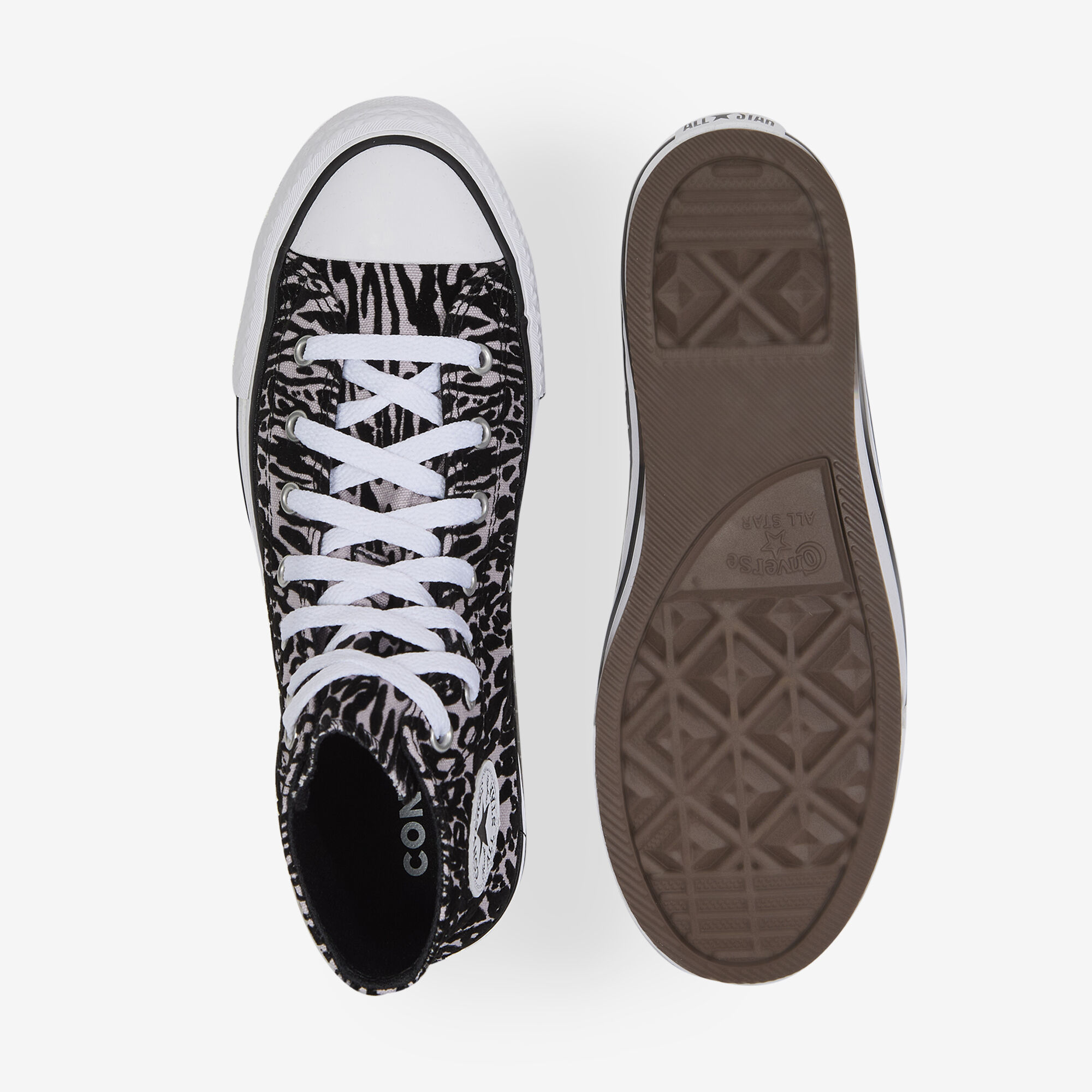 Baskets montantes enfant Converse CHUCK TAYLOR ALL STAR EVA LIFT - vue 4