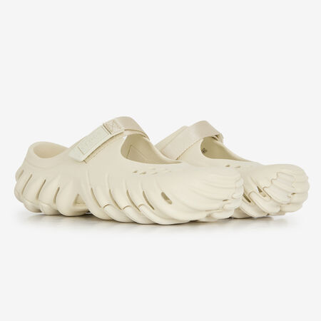CROCS ECHO MARY JANE CLOG WHITE WOMEN