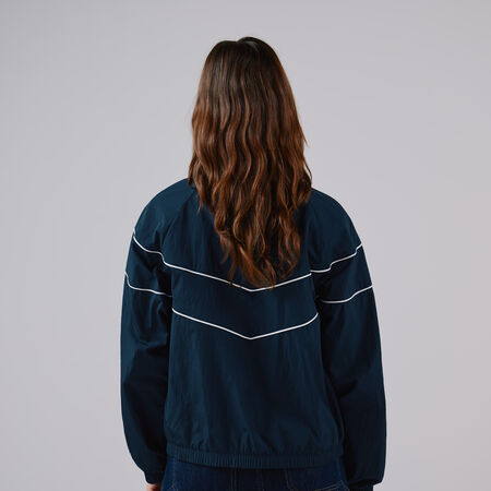 NIKE JACKET TRACKSUIT FZ MARINE/BLANC WOMEN