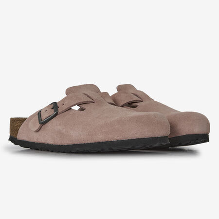 BIRKENSTOCK boston BOSTON SUEDE PINK CLAY PINK WOMEN