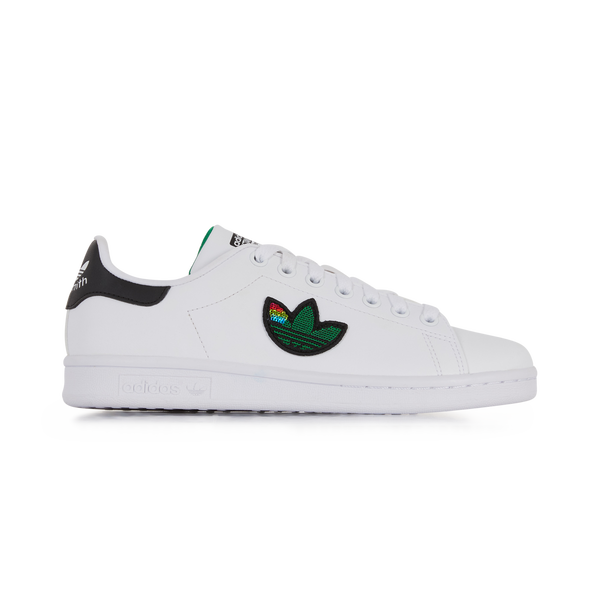 ADIDAS ORIGINALS STAN SMITH SEQUINS BLANC VERT NOIR SNEAKERS
