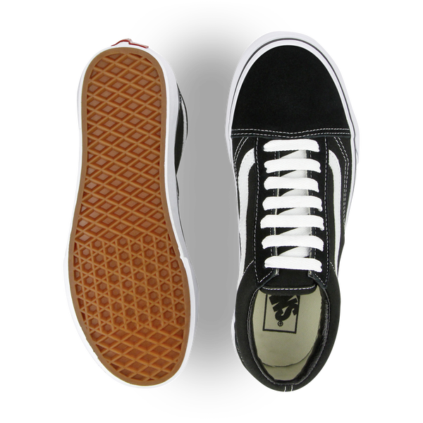 VANS OLD SKOOL NOIR BLANC SNEAKERS FEMME Courir