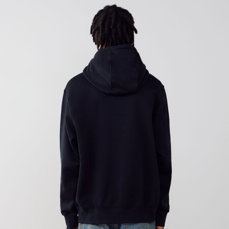 NIKE HOODIE CLUB CTB BLACK/OFF-WHITE MEN