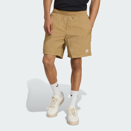 ADIDAS ORIGINALS Short toile Tr&egrave;fle Essentials Cardboard HOMME