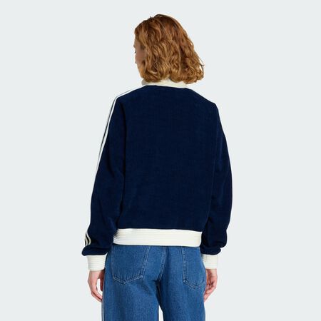 ADIDAS ORIGINALS VESTE DE SURVÊTEMENT ADIDAS ORIGINALS MAILLE VELOURS Night Indigo FEMME