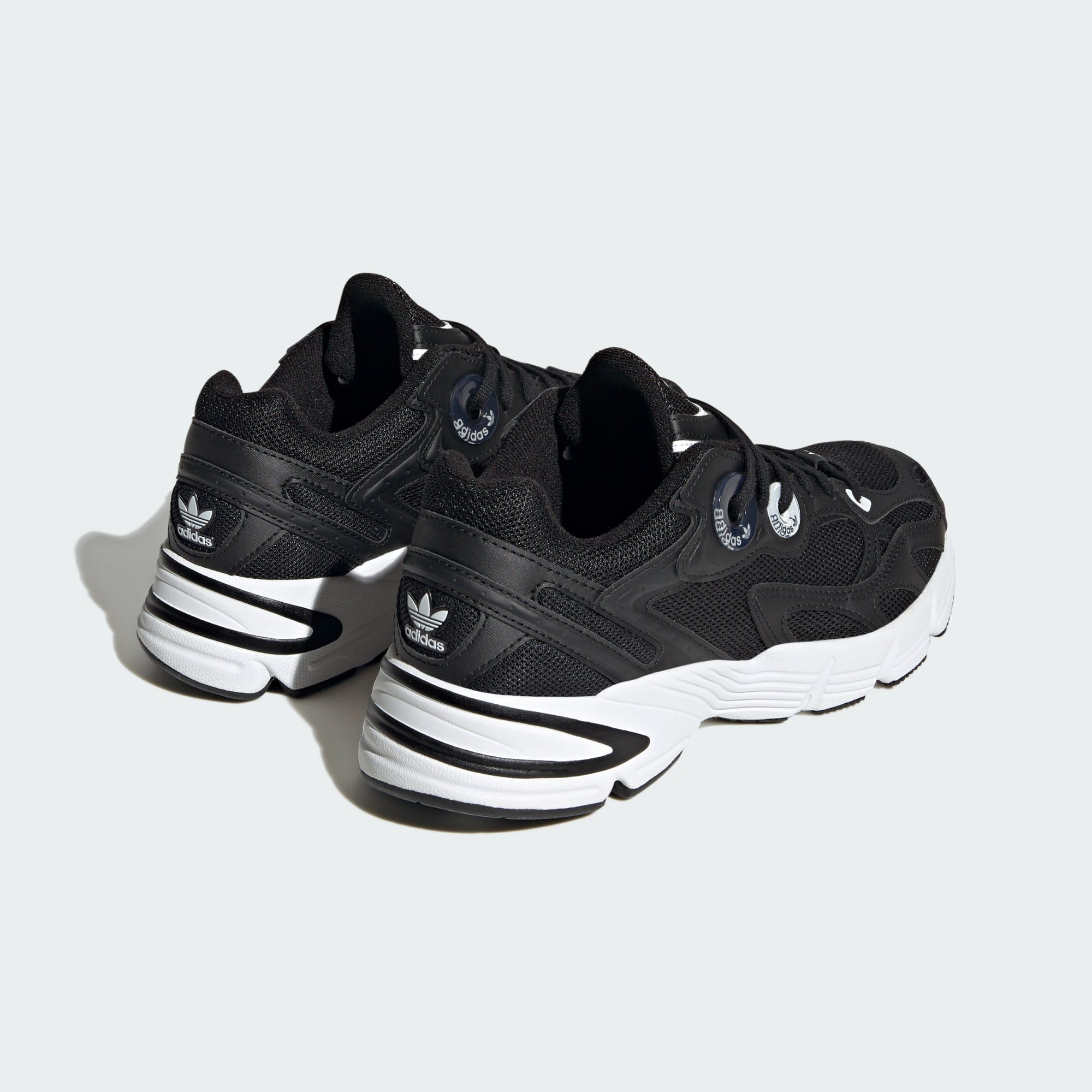 adidas originals astir trainers in off white with black detail