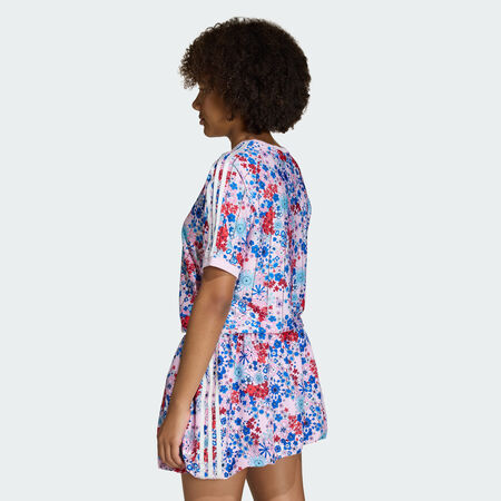 ADIDAS ORIGINALS T-SHIRT adidas Originals x Liberty London Clear Pink CADET