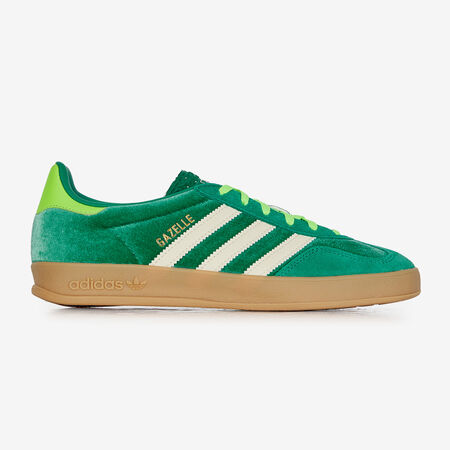 ADIDAS ORIGINALS gazelle GAZELLE INDOOR VELVET VERT/BLANC FEMME