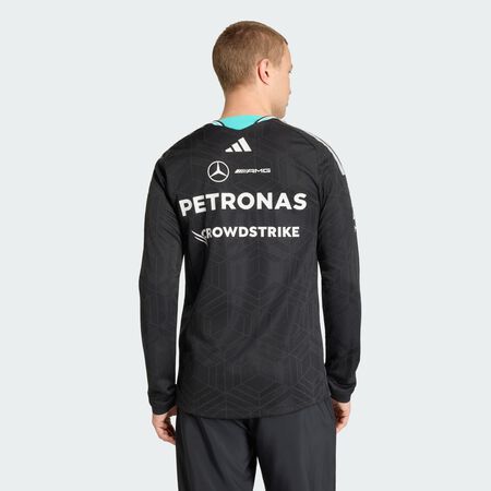 ADIDAS PERFORMANCE MAILLOT PILOTE MANCHES LONGUES MERCEDES - AMG PETRONAS FORMULA 1 TEAM AUTHENTIQUE Black HOMME