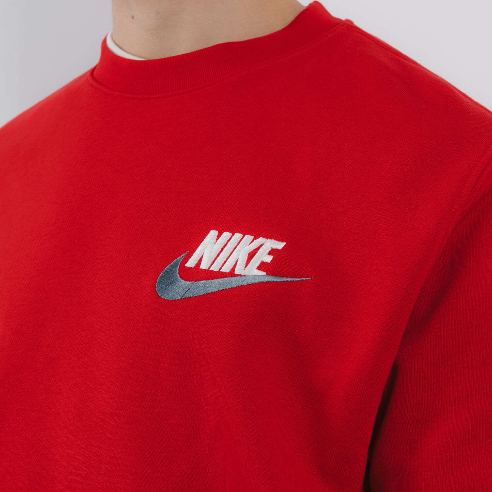 NIKE SWEAT CREW CLUB LBR ROUGE SWEAT HOMME Courir