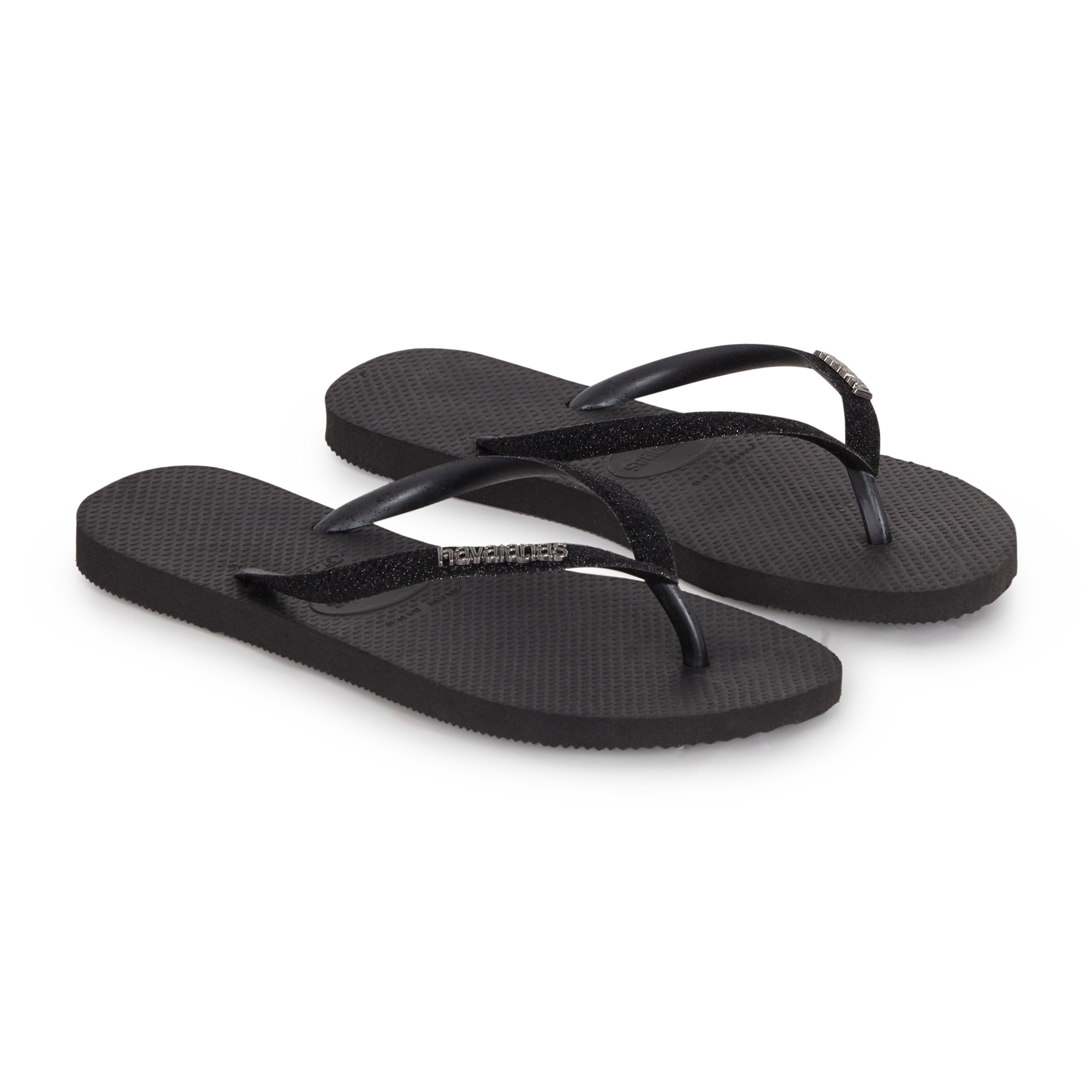 Havaianas slim glitter noir clearance