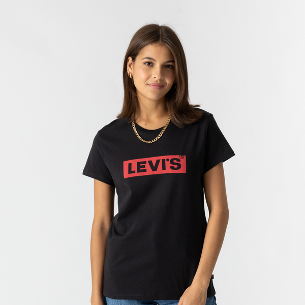 Levis t shirt black and red deals