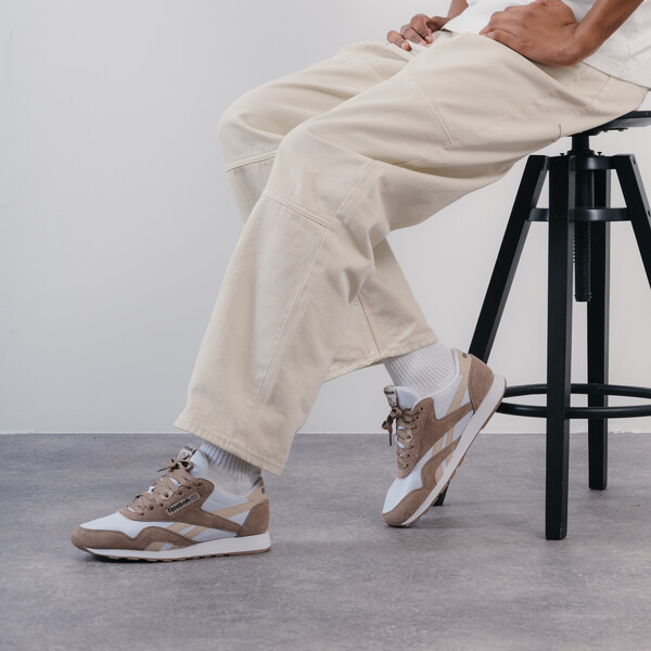 Reebok classic beige et blanche Clearance