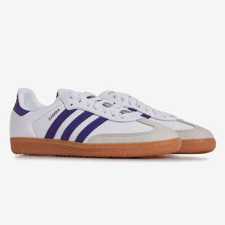 ADIDAS ORIGINALS samba SAMBA OG WHITE/BLUE WOMEN