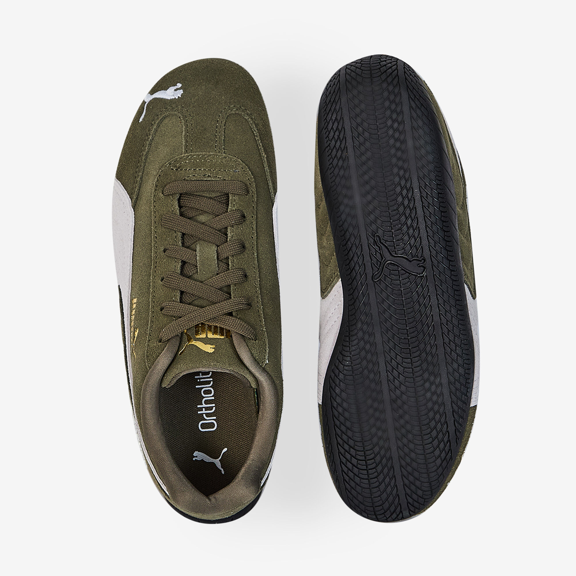 Speedcat Og  Kaki/blanc