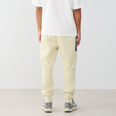 NIKE PANT JOGGER TECH FLEECE BEIGE/BLACK MEN
