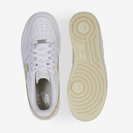 Noir Semelle Marron Air Force Blanche Semelle Gomme Sneaker Air