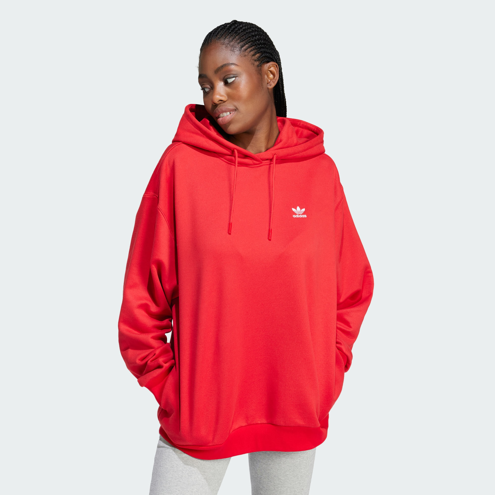 Sweat rouge adidas store