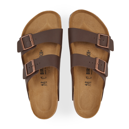 ARIZONA BIRKO FLOR DARK BROWN : MARRON